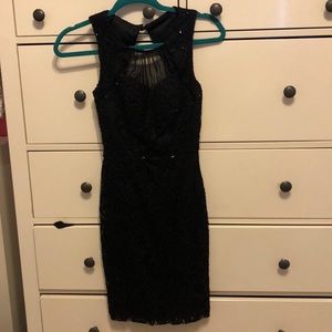 Black formal dress
